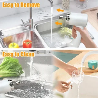 Handmixer met hakmolen