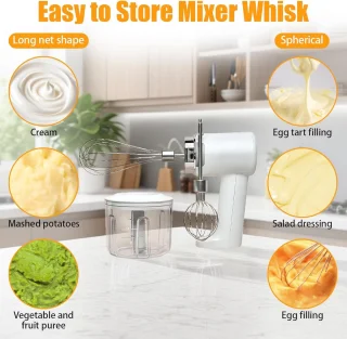 Handmixer met hakmolen
