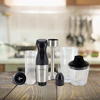 Handmixer met hakmolen