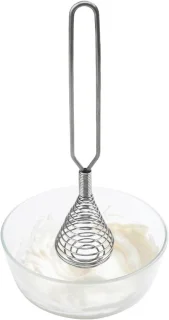 Handmixer roerstok 22 cm zilverkleurig
