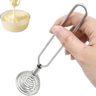Handmixer - roerstok roerder - 22 cm - zilver