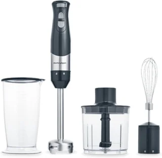 Handmixer set - keukenmixer - grijs