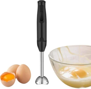 Handmixer - Staafmixer Elektrisch - Keuken Bereidingen - 400W Krachtige Motor - 38 cm - Wit