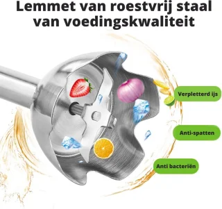 Happyment 4-in-1 Staafmixer Set 1200W