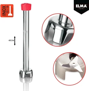 Industriële Staafmixer RVS 30 cm (afneembaar)