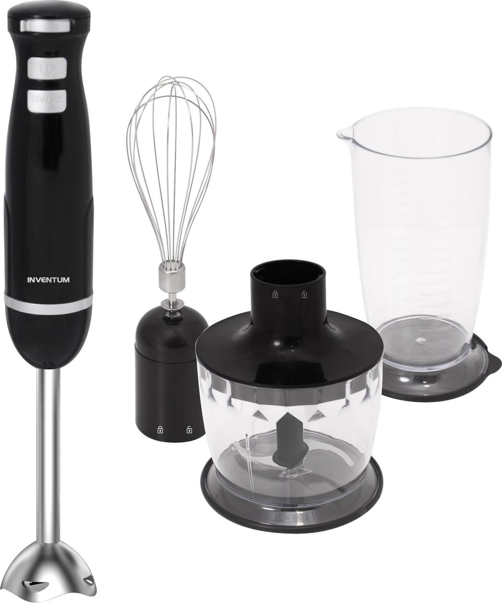 Inventum MX301S Staafmixer set zwart/rvs