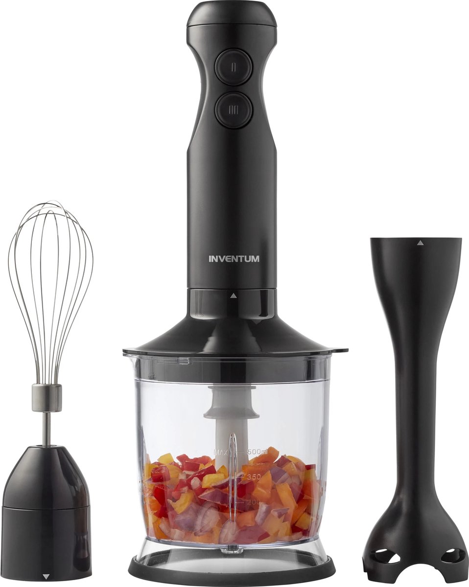 Inventum MX350B Staafmixer Set Zwart