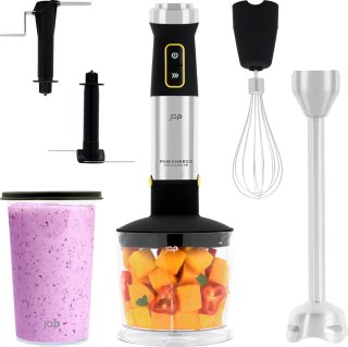 JAP Appliances ForceBlend F2 5in1 Staafmixer Set Zwart/RVS