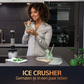 JAP Appliances ForceBlend F2 5in1 Staafmixer Set Zwart/RVS