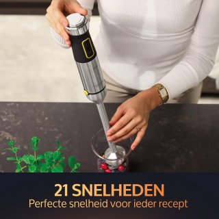 JAP Appliances ForceBlend F2 5in1 Staafmixer Set Zwart/RVS