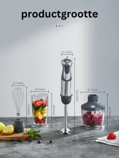 JMZR Staafmixer Set Draadloos