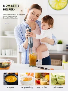 JMZR Staafmixer Set Draadloos