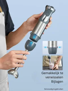 JMZR Staafmixer Set Draadloos