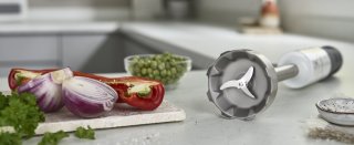 Kenwood Triblade XL HBM40.306WH Staafmixer Wit/Grijs