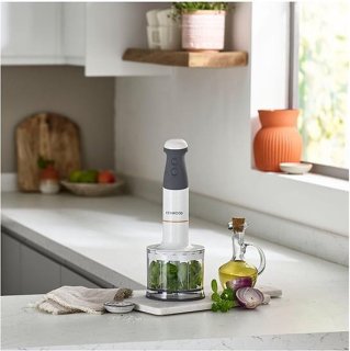 Kenwood Triblade XL HBM40.306WH Staafmixer Wit/Grijs