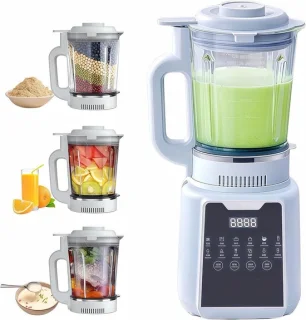 Keuken blender titanium grijs