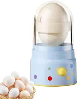 Keuken Schudder eiermixer handmatig blauw