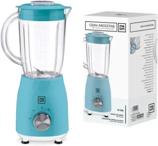 Keukenblender 1,2 liter blauw