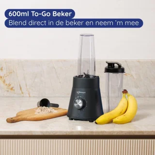 Keukenblender met glazen kan