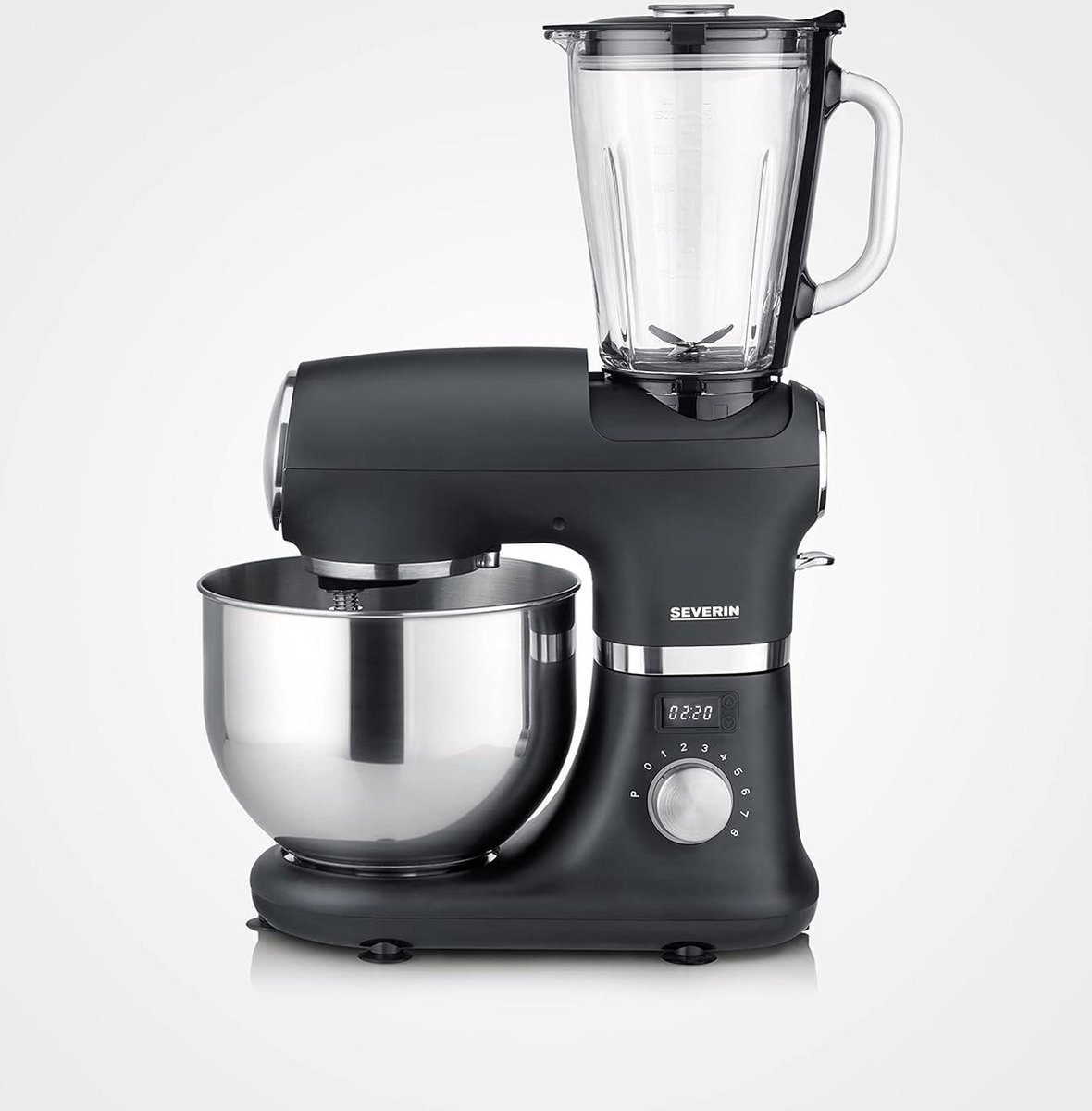 Keukenmachine KM 3896 3897 3898 Blenderopzetstuk met glazen kan 1,5L
