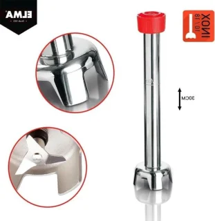 Keukenmixer staafmixer rood
