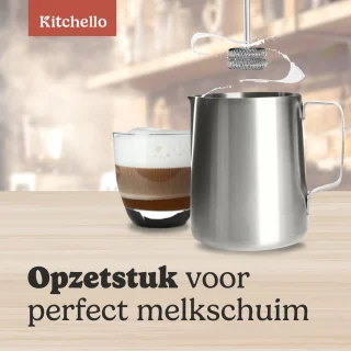 Kitchello 7-in-1 Staafmixer Set Zwart RVS