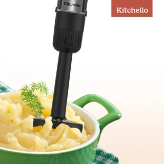Kitchello 7-in-1 Staafmixer Set Zwart RVS