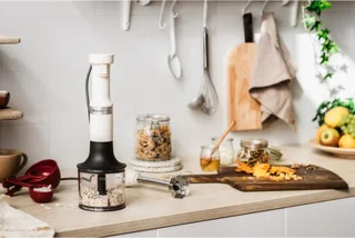 Kitchenaid 5KHBV83EAC Staafmixer Amandelwit