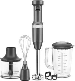 KitchenAid Staafmixer Set 20cm Charcoal Grey