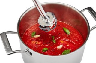 Kitchenaid Staafmixer Set 20cm Zwart Onyx Black