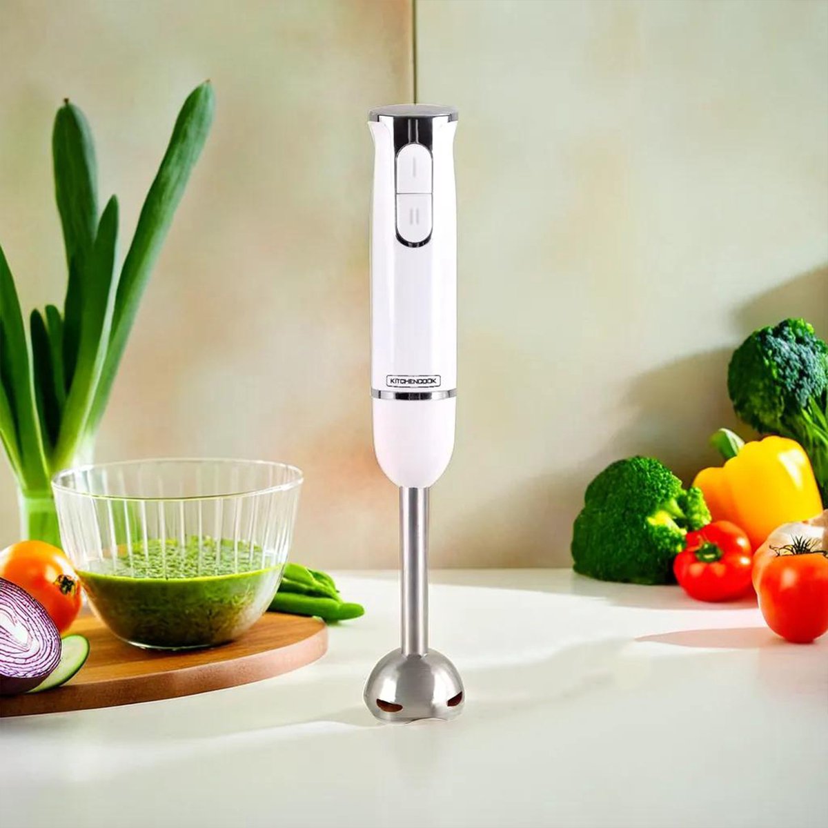 Kitchencook Hand X Staafmixer 600W Wit