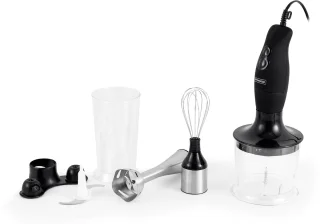 Kitchencook MX700 Staafmixer Set Zwart/Zilver
