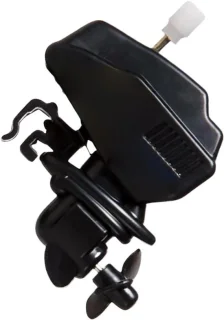 Koffie roerder propeller - 6.5 cm - zwart