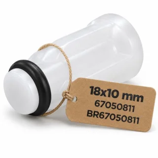 Koppeling 18 × 10 mm voor staafmixer typen 4130, 4162, 4191, 4192, 4193 en 4194