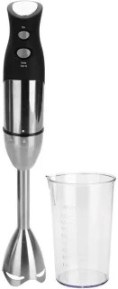 Krachtige staafmixer met beker 700W rvs zilver