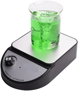 Laboratoriumschudder magneetroerder zwart