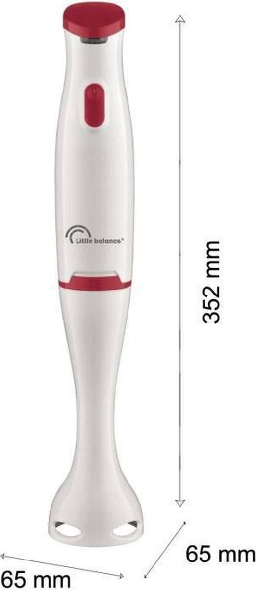Wat vinden we goed aan de Little Balance 8703 Easy Soup staafmixer