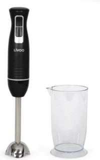 LIVOO DOP245N staafmixer met kom zwart