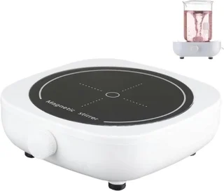Magnetische roerder mini mixer max 2l zwart