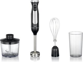 Melissa Staafmixer Set 16210069 Zwart RVS