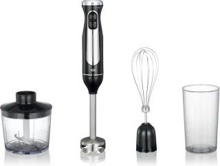 Melissa Staafmixer Set 16210069 Zwart RVS