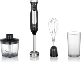 Melissa Staafmixer Set 16210069 Zwart RVS
