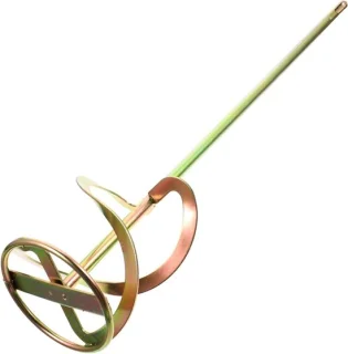 Mengstaaf voor boormachine - verfmixer - 48.5x10.5cm - goud