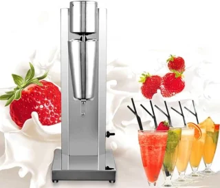 Milkshake machine - smoothie blender - zilver