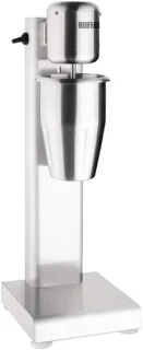 Milkshake mixer, 1 liter mok, zilver