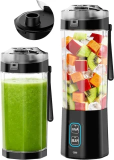 Mini blender 400 ml wit