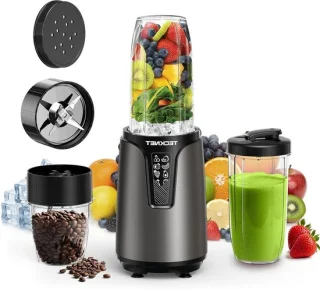 Mini blender - 400 ml - zwart