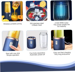 Mini Blender 400ml Persoonlijke Juicer
