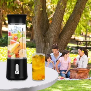 Mini-blender 500 ml - Draagbare mixer zwart