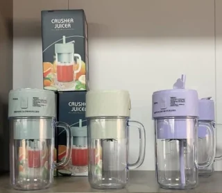 Mini blender - draagbare mixer - bruin